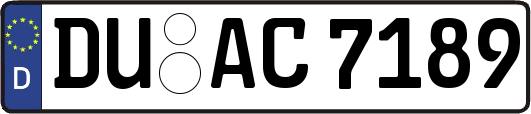 DU-AC7189