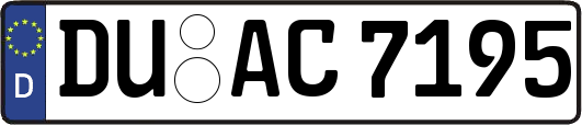 DU-AC7195