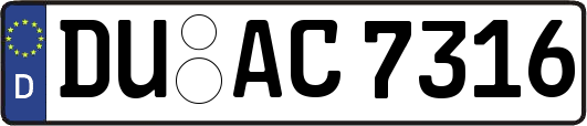 DU-AC7316
