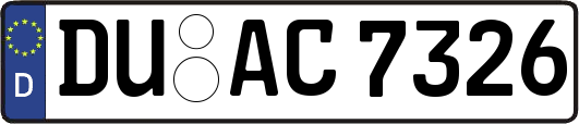 DU-AC7326