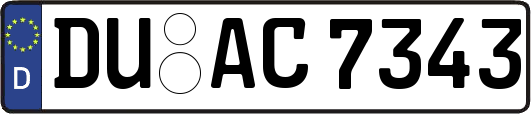 DU-AC7343