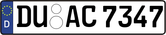 DU-AC7347