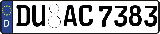 DU-AC7383