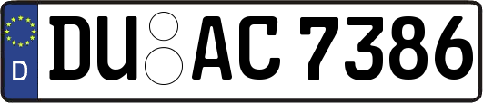 DU-AC7386