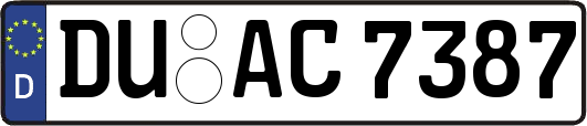 DU-AC7387