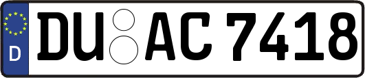 DU-AC7418