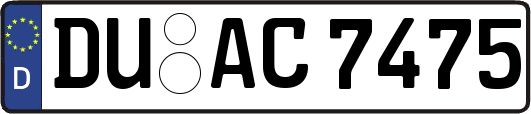 DU-AC7475