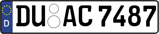 DU-AC7487