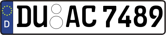 DU-AC7489