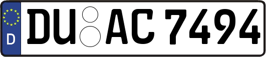 DU-AC7494