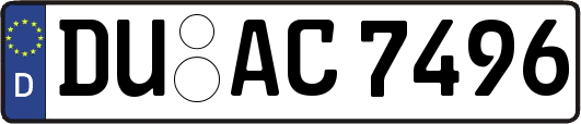 DU-AC7496