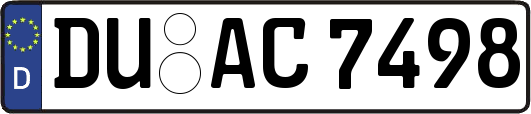 DU-AC7498