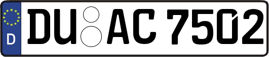 DU-AC7502