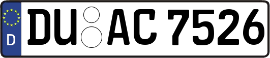 DU-AC7526