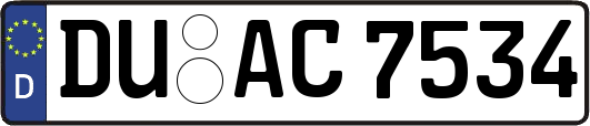 DU-AC7534
