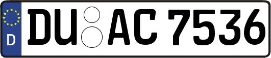 DU-AC7536