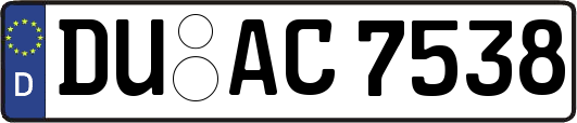 DU-AC7538