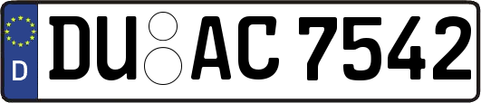 DU-AC7542