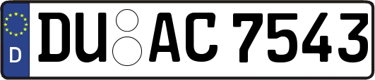 DU-AC7543
