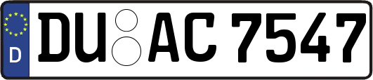 DU-AC7547