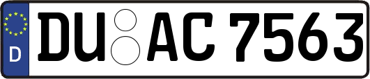 DU-AC7563