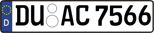 DU-AC7566