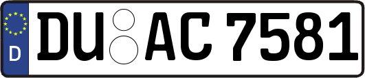DU-AC7581