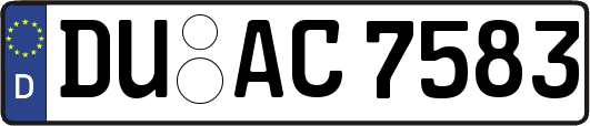 DU-AC7583