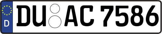 DU-AC7586