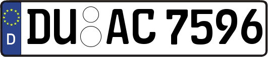 DU-AC7596