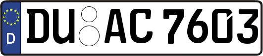 DU-AC7603