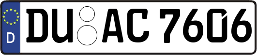 DU-AC7606