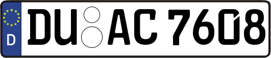 DU-AC7608