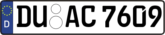 DU-AC7609
