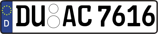 DU-AC7616