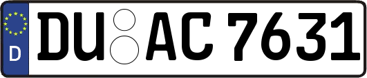 DU-AC7631