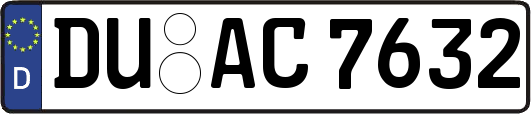 DU-AC7632