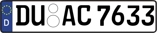 DU-AC7633