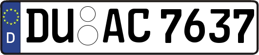 DU-AC7637