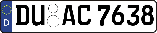 DU-AC7638
