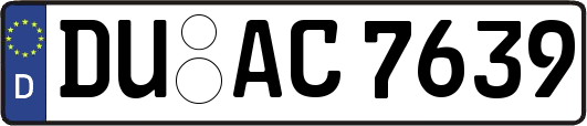 DU-AC7639