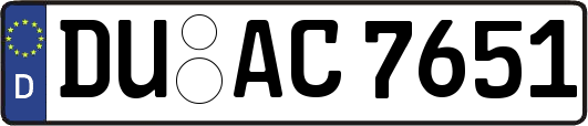 DU-AC7651