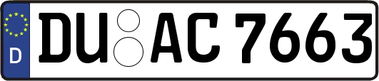DU-AC7663