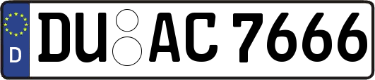 DU-AC7666