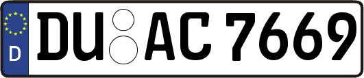 DU-AC7669