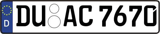 DU-AC7670