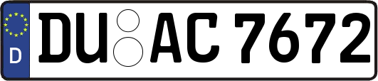 DU-AC7672