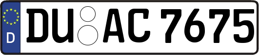 DU-AC7675