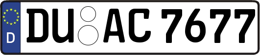 DU-AC7677