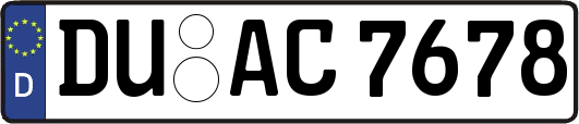 DU-AC7678